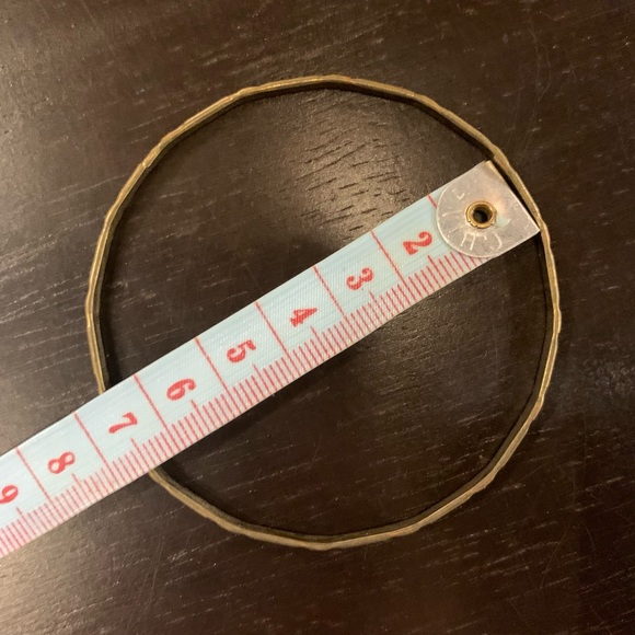 Vintage Gold, Copper, & Bronze Painted Metal Bracelets - 7 Piece Set - Picture 14 of 16